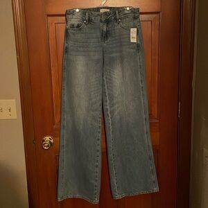PacSun Eco Medium Indigo Low Rise Baggy Jeans
